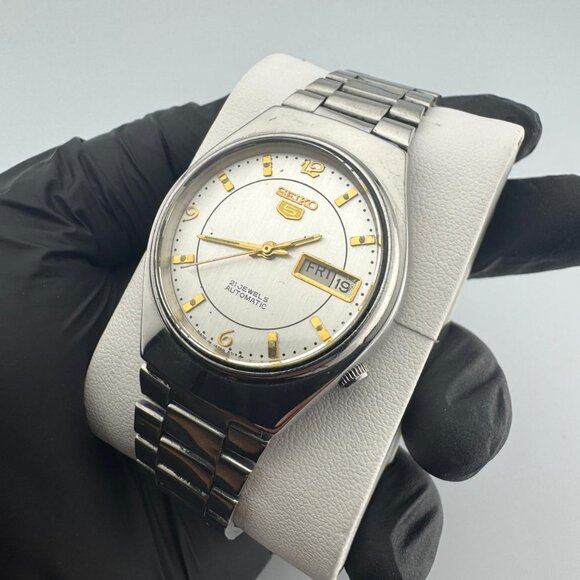 Seiko 5 Automatic 21 Jewels - Vintage Wrist Watch - Made in Japan - Picture 4 of 9